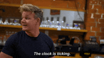 The clock is ticking - Hell’s Kitchen