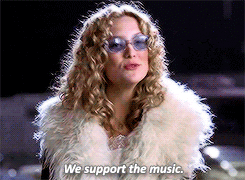 We support the music.