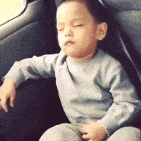 baby sleeping and dancing