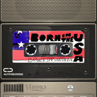 Born In The Usa cassette tape