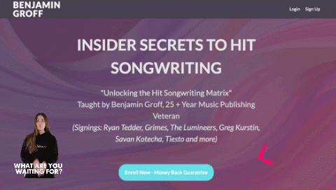 Secrets To Hit Songwriting course