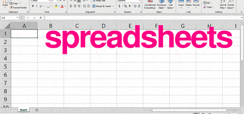 Spreadsheets all day & all night
