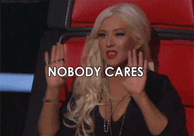 The Voice - Nobody cares