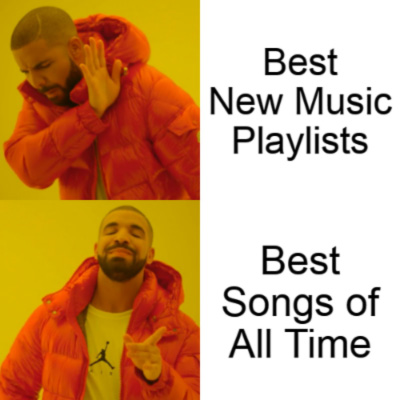 Best New Music Playlists vs Best Songs of All Time