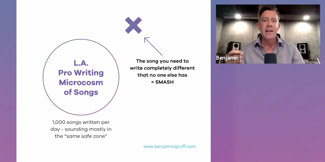 the song you need to write complete different that no one else has = smash